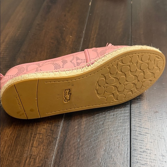 COACH Pink Carson Espadrilles - Picture 5 of 7